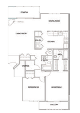 Floorplans Apartments For Rent In Norcross Ga Las