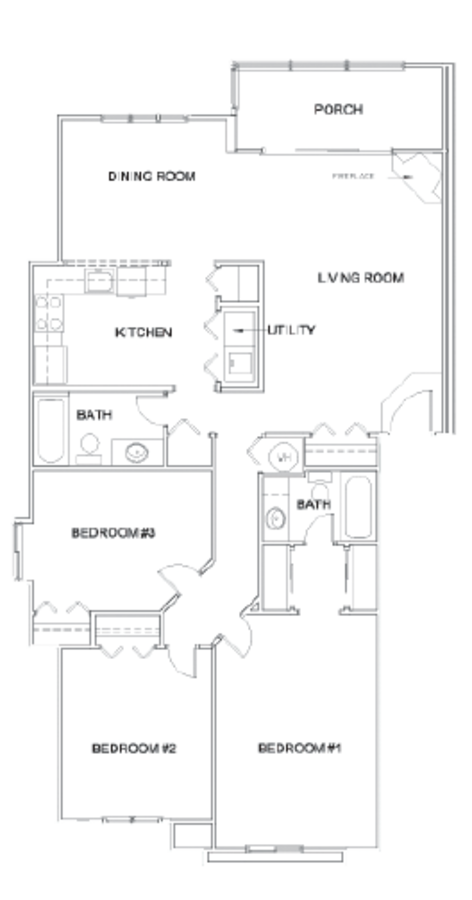 Floorplans Apartments For Rent In Norcross Ga Las